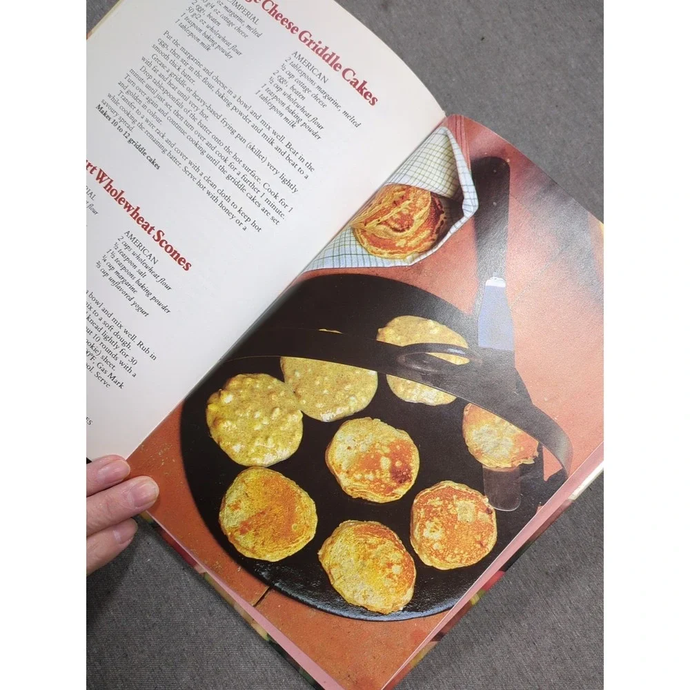1980 Vegetarian Cooking Carole Handslip VTG‎ Hardcover 1st Edition Cookbook